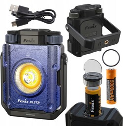 Latarka kempingowa Fenix CL27R niebieska 1600 lumenów