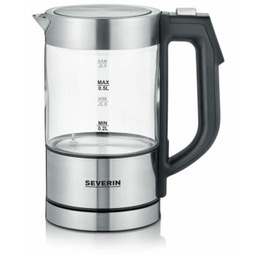 SEVERIN CZAJNIK ELEKTR. SZKŁO-STAL, REG. TEMP. W RĄCZCE,
