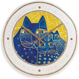 Egan Laurel Burch zegarek, ceramiczny, kolor kości słoniowej,