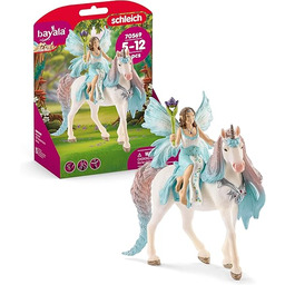 Schleich Slh70569 Wróżka Eyela Z Jednorożcem Księżniczką,Wielokolorowy