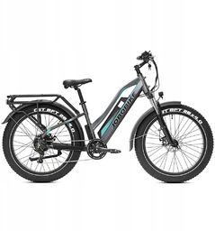 MIEJSKI ROWER ELEKTRYCZNY JOBOBIKE ROBIN FATBIKE 48V KOŁO