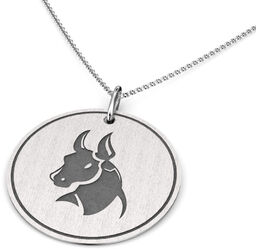 Zawieszka srebrna zodiak byk