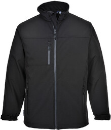 PORTWEST TK50 KURTKA SOFTSHELL (3L).; CZARNY