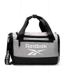 Torba sportowa szkolna na ramię treningowa szara Reebok