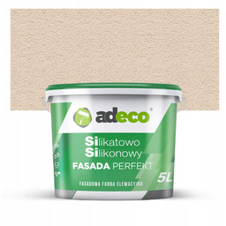Farba Elewacja Silikatowo Silikonowa fasada kolor LFN0601 Ciepły