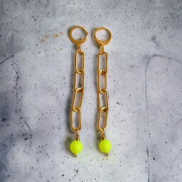 Pakamera Swarovski neon pearls : neon yellow