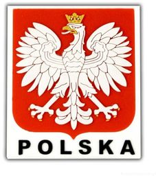 Magnes gumowy - godło Polski