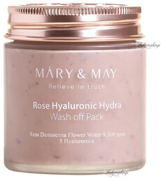 Mary&May - Rose Hyaluronic Hydra - Wash Off