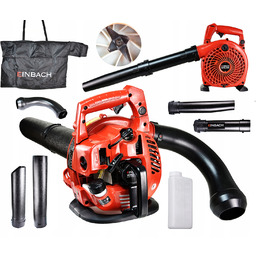 Dmuchawa Spalinowa Ogrodowa Odkurzacz Z Rozdrabniaczem Liści Śniegu