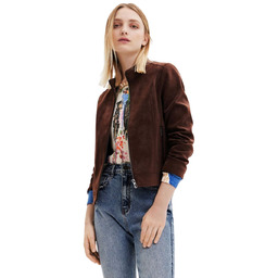 Kurtka damska Desigual Las Vegas z eko skóry