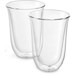 DELONGHI Zestaw szklanek DBWALLLATTE (2 sztuki) Czujnik dymu