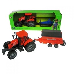 Traktor z maszyną 43 cm 2 rodzaje pług,