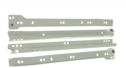 Prowadnica rolkowa do szuflad PR-1011-350 biała