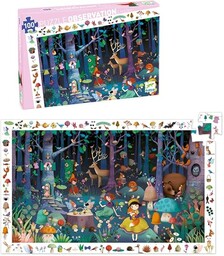 Djeco DJ07504 Puzzle obserwacyjne, mieszane