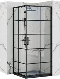 Kabina prysznicowa Rea Concept Black 90x90