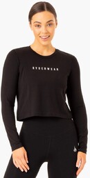 Ryderwear Damska koszulka z długim rękawem Foundation Black
