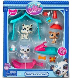 LITTLEST PET SHOP Zestaw figurek Śnieżny dzień LPS00534