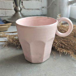Ceramiczny kubek z uszkiem POTPOTSTUDIO - Pastel Malmo