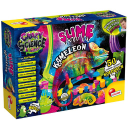 Lisciani, Zestaw naukowy, Crazy Science Slime Kameleon