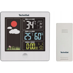 Stacja Pogody Technisat Temp wew/zew Budzik Imeteo
