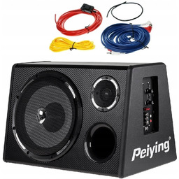Samochodowa skrzynia aktywna 25cm 250mm Subwoofer do auta