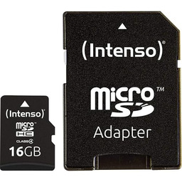 Intenso 3403470 Karta Pamięci Micro SDHC z Adapterem