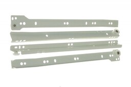 Prowadnica rolkowa do szuflad PR-1011-500 biała
