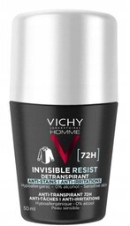Vichy Invisible Resist Dermo, Antyperspirant Przeciw Śladom 72h,