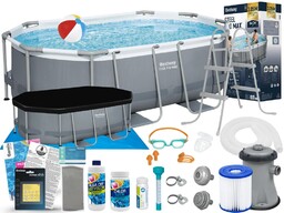 Basen Bestway 305x200x84 Ogrodowy Stelażowy 5614A 18w1