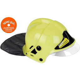 Theo Klein 8903 Strażak Henry, neonowy hełm strażacki