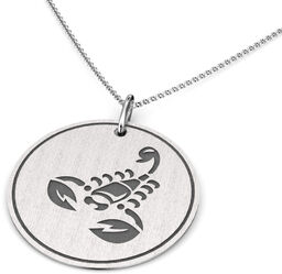 Zawieszka srebrna zodiak skorpion