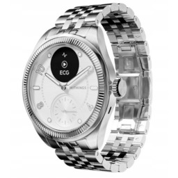 Withings Scanwatch Nova Brilliant 39mm Titanium Silver