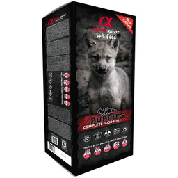 ALPHA SPIRIT Karma dla psa półwilgotna Puppies Indyk