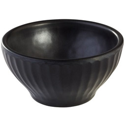 Miska okrągła z melaminy czarna 0,07L I APS