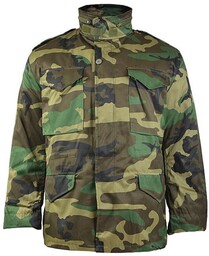 Mil-Tec Kurtka M65 Woodland - 4XL