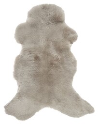 Pakamera Skóra owcza naturalna Taupe dywan naturalny narzuta