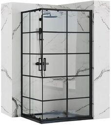 Kabina prysznicowa Rea Concept Black 80x100