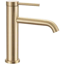 Rea Bateria Umywalkowa REA CLIF ZŁOTA SZCZOTKOWANA NISKA