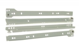 Prowadnica rolkowa do szuflad PR-1011-250 biała