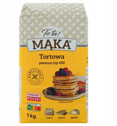 Mąka pszenna tortowa "450" 1kg