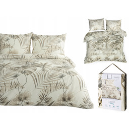 Pościel Bawełniana W Kwiaty 200x220 Nina 100% Bawełna