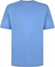 Duży T-shirt Gładki Niebieski ESPIONAGE