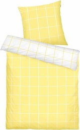 Herding TOM TAILOR Bettwäsche Large Check Light Lemon