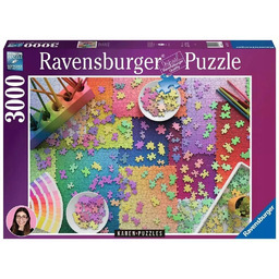 Puzzle 3000 elementów. Puzzle na Puzzlach Ravensburger