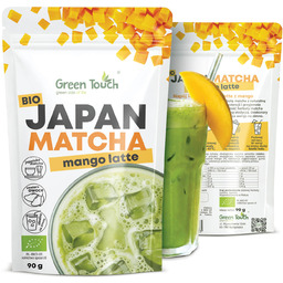 Bio Matcha Japońska Latte Mango instant 90 g