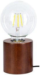 Lampa stołowa Minnie 1xE27 maks. 25W drewno bukowe