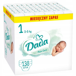 Pieluszki Dada Pure Care 1 Newborn 2-5 kg