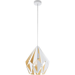 EGLO lampa wisząca Carlton 1, 1-płomienna oświetlenie wiszące