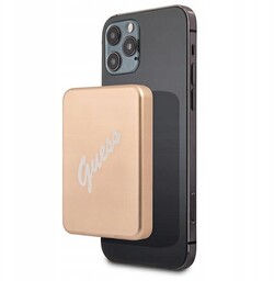 Guess Powerbank indukcyjny 5W Gupbmsvslg 3000mAh MagSafe