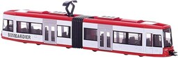 Siku 1895, Tramwaj, 1:87, Metal,Tworzywo sztuczne, Czerwony,biały,